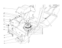 Clutch & Pulley Assembly Diagram and Parts List for 57360 2000001-2999999 - 1982 Toro Lawn Tractor