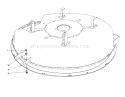 Wet Grass Bagging Kit No. 38-5730 Diagram and Parts List for 57360 2000001-2999999 - 1982 Toro Lawn Tractor