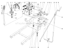 Part Location Diagram of 40-1100 Toro Grip-Handle