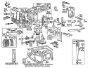 Engine Briggs & Stratton Model 191707-5816-01 (model 57300) Diagram and Parts List for 57360 3000001-3999999 - 1983 Toro Lawn Tractor