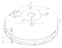 Wet Grass Bagging Kit No. 38-5730 (optional) Diagram and Parts List for 57360 3000001-3999999 - 1983 Toro Lawn Tractor