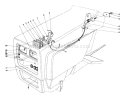 Headlight Kit Diagram and Parts List for 57300 4000001-4999999 - 1984 Toro Lawn Tractor