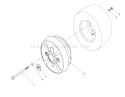 Wheel Weight Kit Model No. 59159 (optional) Diagram and Parts List for 57360 6000001-6999999 - 1986 Toro Lawn Tractor