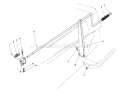 Chute Control Assembly 36" Snowthrower Attachment Model No. 59160 (optional) Diagram and Parts List for 57360 6000001-6999999 - 1986 Toro Lawn Tractor
