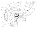Clutch & Pulley Assembly Diagram and Parts List for 57360 6000001-6999999 - 1986 Toro Lawn Tractor