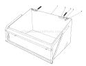 Leaf Bag Model 59123 (for Use On Twin Bagger Grass Catcher Model No. 59122 Only)(optional) Diagram and Parts List for 57360 7000001-7999999 - 1987 Toro Lawn Tractor