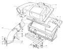 Twin Bagger Grass Catcher Model No. 59122 (optional) Diagram and Parts List for 57360 7000001-7999999 - 1987 Toro Lawn Tractor