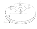 Wet Grass Bagging Kit No. 38-5730 (optional) Diagram and Parts List for 57360 7000001-7999999 - 1987 Toro Lawn Tractor