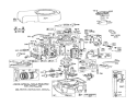 Engine Briggs & Stratton Model 252707-0146-01 (model 57360) Diagram and Parts List for 57300 8000001-8999999 - 1978 Toro Lawn Mower