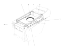 Hood Duct Assembly Model 57360 Diagram and Parts List for 57300 8000001-8999999 - 1978 Toro Lawn Mower