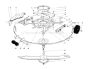 Part Location Diagram of 63-5921 Toro Spindle Assembly