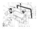Easy-Empty Grass Catcher Model 59111 Diagram and Parts List for 57300 8000001-8999999 - 1978 Toro Lawn Mower