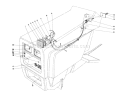 Part Location Diagram of 28-2660 Toro Nameplate Grille