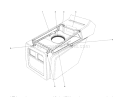 Part Location Diagram of 36-8250 Toro Bracket Duct Support