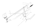 Chute Control Assembly 36" Snowthrower Attachment Model No. 59160 (optional) Diagram and Parts List for 57365 6000001-6999999 - 1986 Toro Lawn Tractor