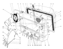 Easy-Empty Grass Catcher Model 59111 (optional) Diagram and Parts List for 57365 6000001-6999999 - 1986 Toro Lawn Tractor