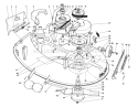 Part Location Diagram of 57-4650 Toro Support-Pulley