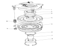 Clutch Assembly No. 46-0770 Diagram and Parts List for 57365 7000001-7999999 - 1987 Toro Lawn Tractor