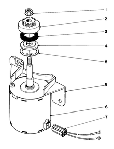 Starter Motor (Model 56027) Diagram and Parts List for 56027 4000001 - 4999999 Toro Lawn Tractor