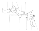 Slasher Tine Kit Diagram and Parts List for 58007 0000001-0999999 - 1980 Toro Tiller