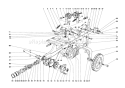 Chassis Diagram and Parts List for 58015 5000001-5999999 - 1975 Toro Tiller