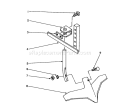 15" Sweep Plow Diagram and Parts List for 58070 3000001-3999999 - 1983 Toro Tiller