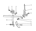 Wishbone Harrow Diagram and Parts List for 58070 3000001-3999999 - 1983 Toro Tiller