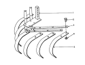 Spring Tooth Cultivator Diagram and Parts List for 58070 3000001-3999999 - 1983 Toro Tiller