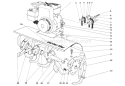 Tine and Engine Diagram and Parts List for 58114 4000001-4999999 - 1974 Toro Tiller
