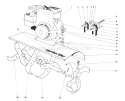 Page G Diagram and Parts List for 58114 5000001-5999999 - 1975 Toro Tiller