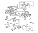 Page G Diagram and Parts List for 58150 3000001-3999999 - 1983 Toro Tiller
