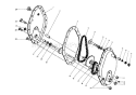 Page C Diagram and Parts List for 58170 3000001-3999999 - 1983 Toro Tiller