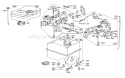 Carburetor Assembly Diagram and Parts List for 58210 2000001-2999999 - 1972 Toro Tiller