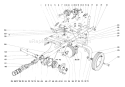 Chassis Assembly Diagram and Parts List for 58210 2000001-2999999 - 1972 Toro Tiller