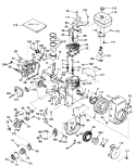 Part Location Diagram of 631701 Tecumseh Carburetor