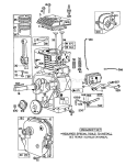 Part Location Diagram of 391966 Tecumseh Lever Assembly.-Governor