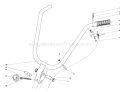 Page G Diagram and Parts List for 58336 0000001-0999999 - 1980 Toro Tiller