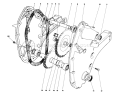 Chain Case Assembly Model 58307 & 58336 Diagram and Parts List for 58307 7000001-7999999 - 1977 Toro Tiller