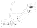 Handle Assembly Model 58307 & 58336 Diagram and Parts List for 58336 8000001-8999999 - 1978 Toro Tiller