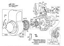 Page F Diagram and Parts List for 58336 8000001-8999999 - 1978 Toro Tiller