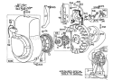 Page I Diagram and Parts List for 58336 8000001-8999999 - 1978 Toro Tiller