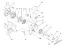 Part Location Diagram of 18001 Toro Kit - Engine Gasket