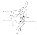 Page F Diagram and Parts List for 58600 9000001-9999999 - 1979 Toro Tiller