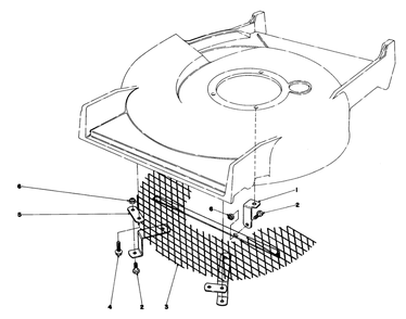 Leaf Shredder Kit No. 59105 (Optional) Diagram and Parts List for 20705 0000001 - 0999999 Toro Lawn Mower