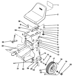 Part Location Diagram of 82-7220 Toro DISCONTINUED