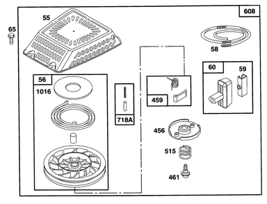 Engine Gts 150 Diagram and Parts List for 22145 5900001 - 5999999 Toro Lawn Mower