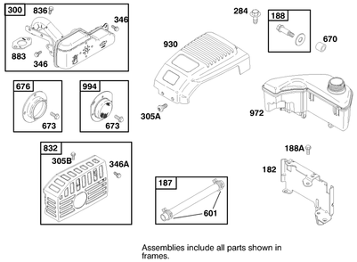 Engine Gts 200 Diagram and Parts List for 20824 8900001 - 8999999 Toro Lawn Mower