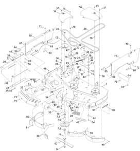 Part Location Diagram of 161-9784-03 Toro BracketShield, Front