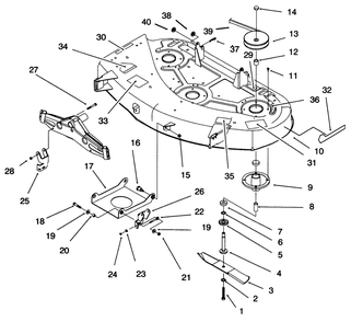 Part Location Diagram of 93-3825 Toro DISCONTINUED