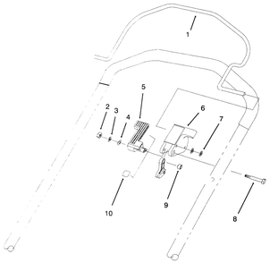 Part Location Diagram of 93-3241 Toro Decal-Traction